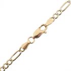 Image 8 of Two-tone gold Figaro chain | 52 cm