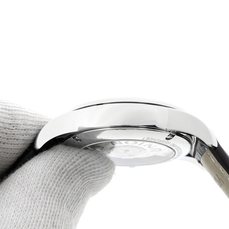 Image 13 of Union Glashütte Seris; Automatic watch with mother-of-pearl dial