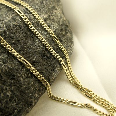 Image 2 of Gold gourmet link chain
