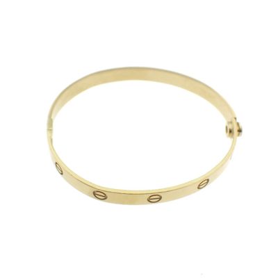 Image 1 of Gold slave bracelet | Ø 59mm
