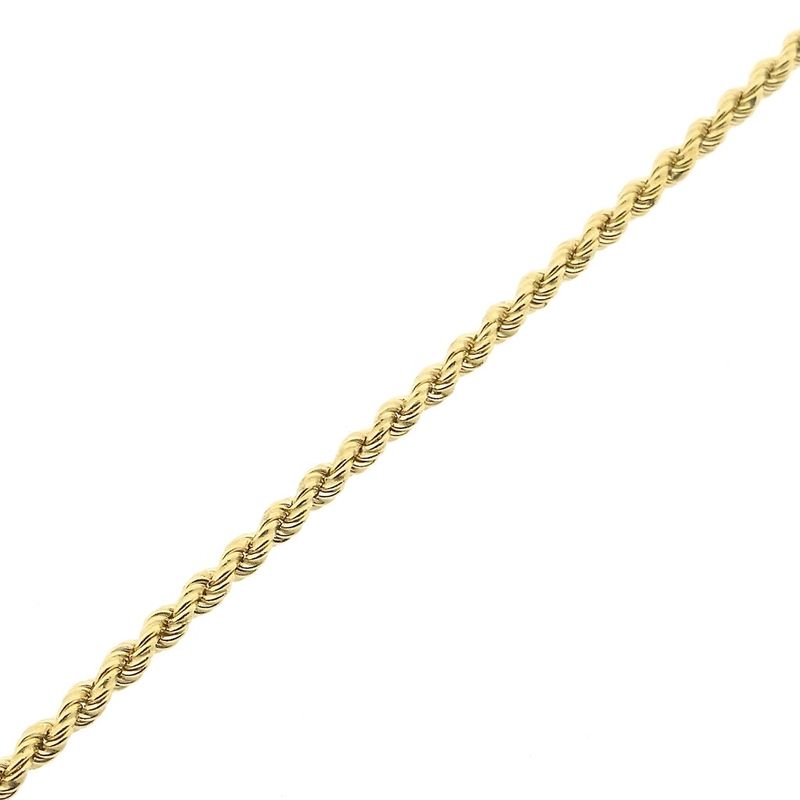 Image 6 of Gold long twisted link chain