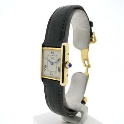 Cartier Tank Vermeil 2415; Women's watch Image 2 of Cartier Tank Vermeil 2415; Women's watch
