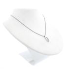 Image 5 of Silver pendant with light blue zirconia