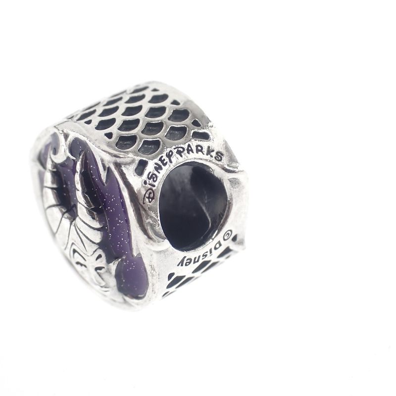 Image 6 of Pandora x Disney charm; Silver; Mistress of Evil