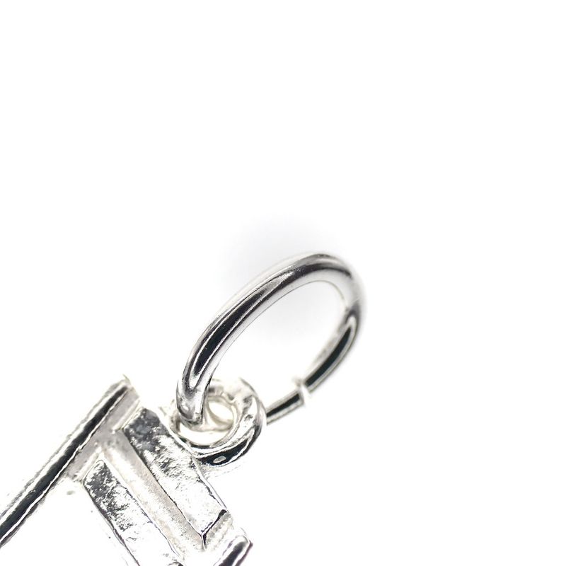 Image 4 of Silver charm; Musical note