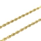 Image 7 of Gold twisted link chain | 45.5 cm