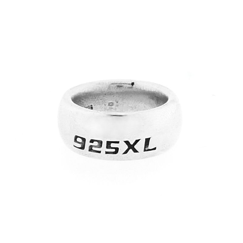 Image 1 of Wide silver ring