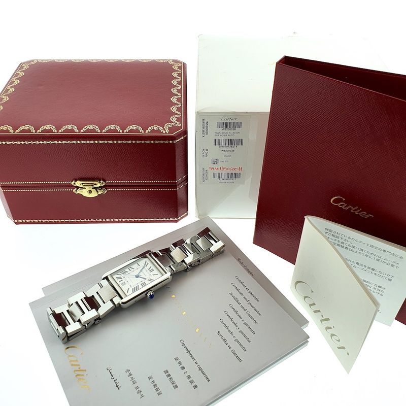 Image 2 of Cartier Tank Solo XL; Automatic watch