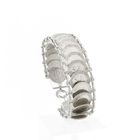 Image 1 of Silver Queen Wilhelmina Coin Bracelet