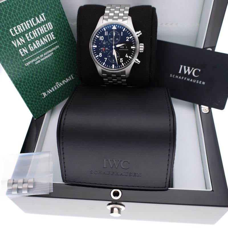 Image 2 of IWC Pilot's Watch Chronograph 43mm IW377710; Automatic Men's Watch