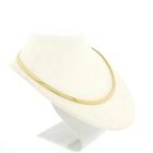 Image 3 of Gold Omega link necklace | 44 cm