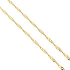 Image 4 of 18K gold Singapore link chain | 50 cm