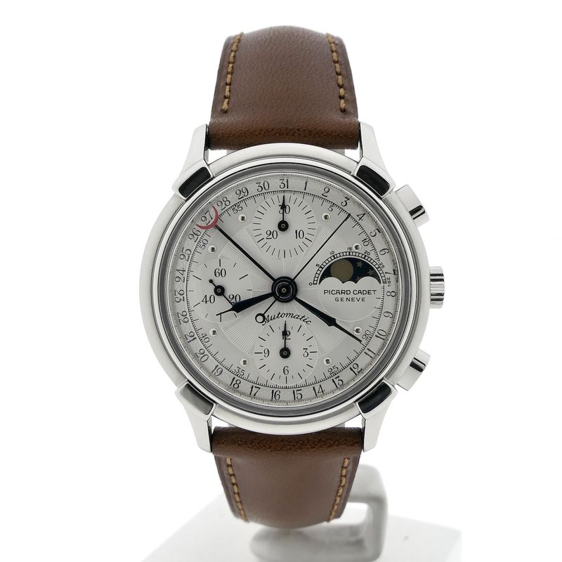 Image 1 of Picard Cadet Chronograph 'Moon Phase' 78790; Automatic men's watch with moon phase