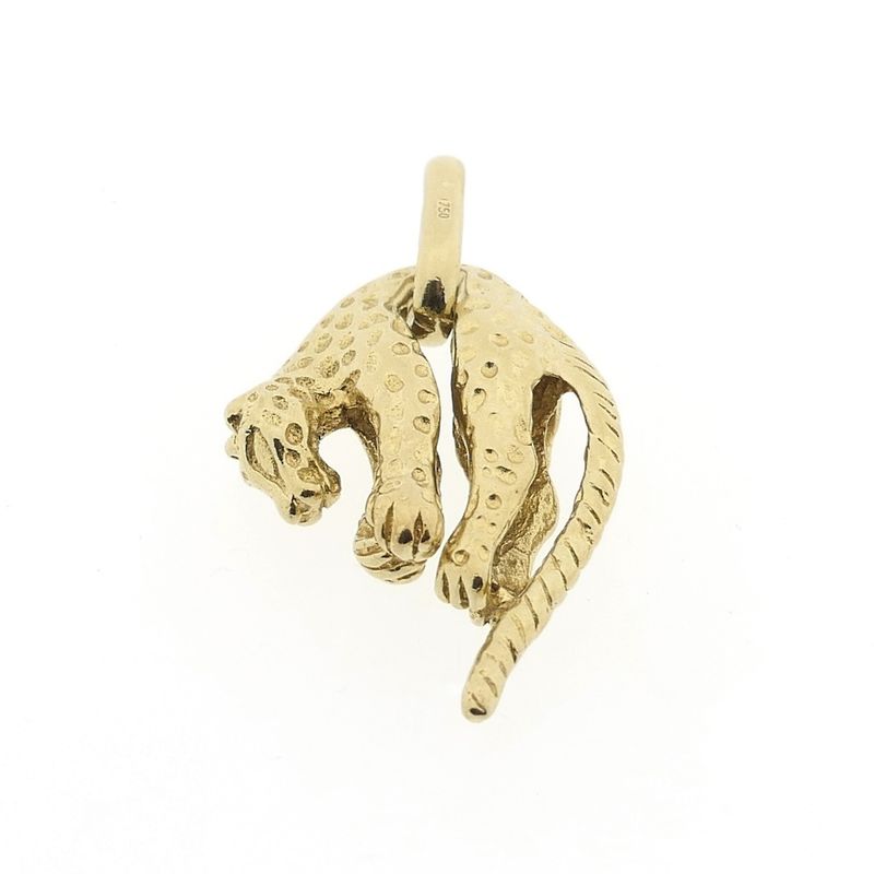 Image 5 of 18 carat gold panther pendant