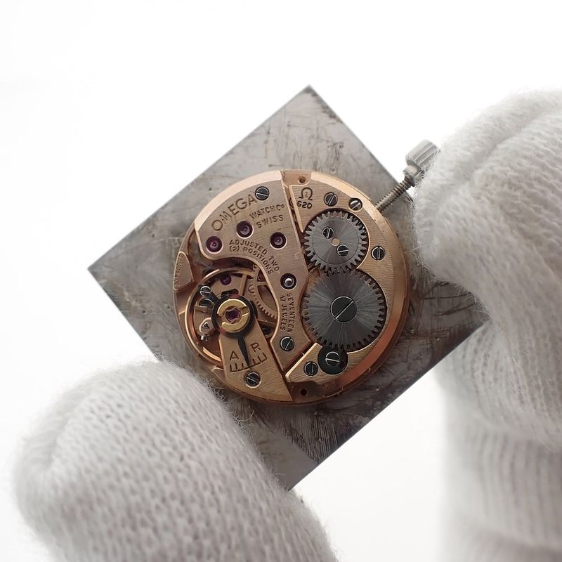 Image 12 of Omega Deville; Vintage 18k white gold watch