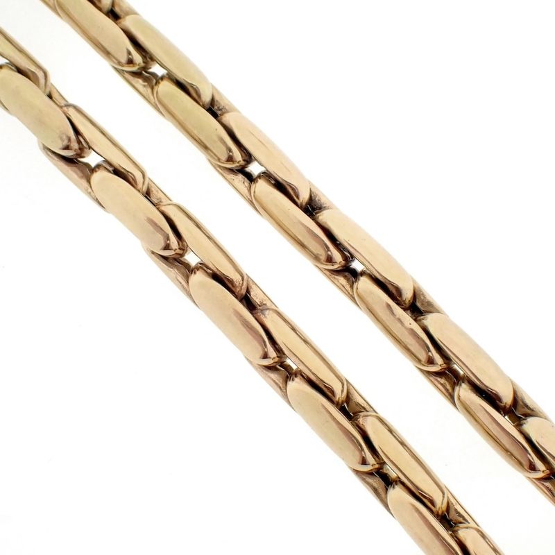 Image 5 of Gold Cardano link necklace | 46.5 cm