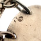 Image 7 of Glass bead bracelet with gold clasp; Antique | Ø 55mm