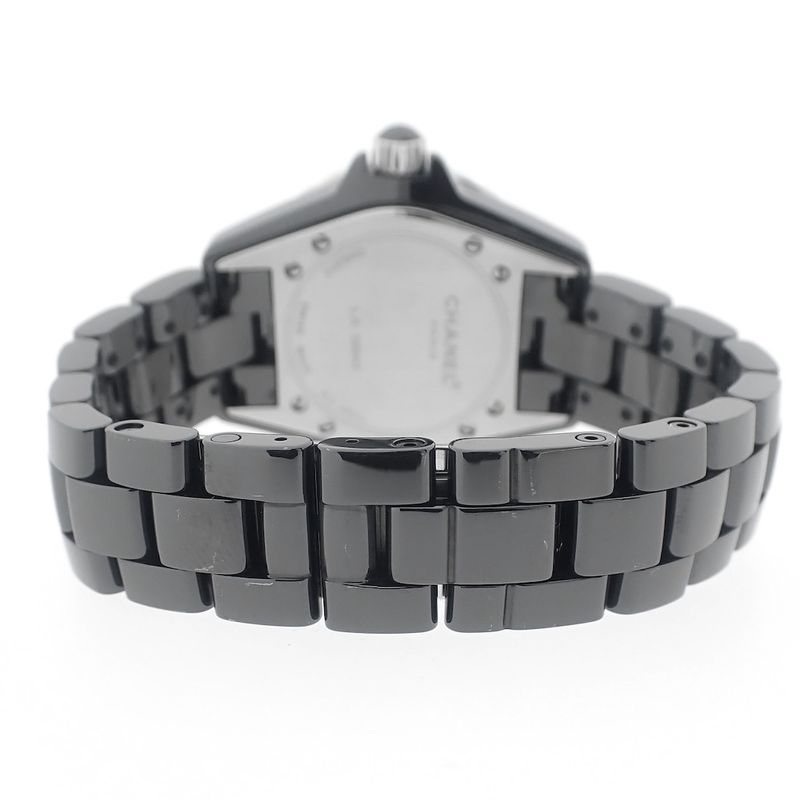 Image 7 of Chanel J12 'Rubi'; Ceramic women's watch with rubies