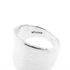 Image 4 of Wide silver ladies ring