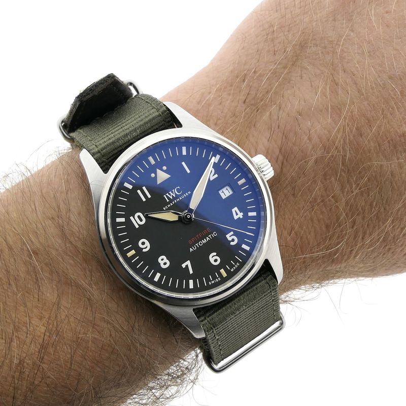 Image 17 of IWC Pilot's Watch Spitfire IW326801; Automatic men's watch
