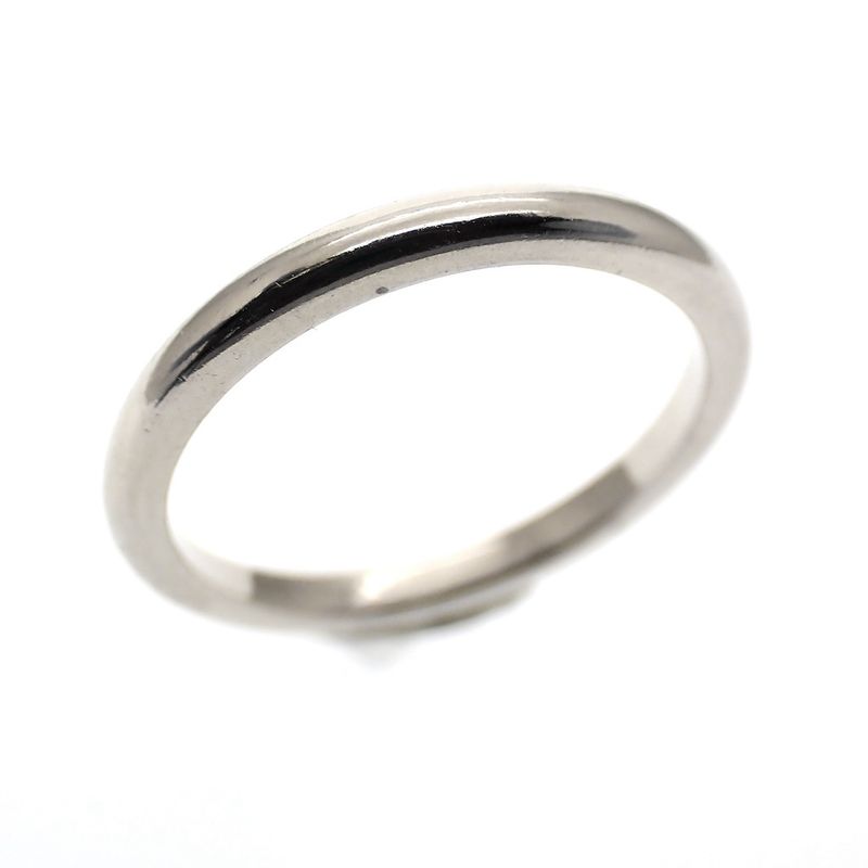 Image 1 of Subtle white gold sliding ring
