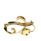 Image 6 of Vintage artistic gold brooch
