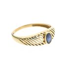 Image 5 of Gold ring with sapphire