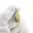 Image 8 of Gold pendant set with pearl and zirconia