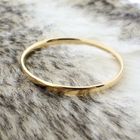 Image 5 of Gold smooth slave bracelet | Ø 60 mm