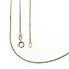 Image 1 of Gold foxtail link chain | 65 cm