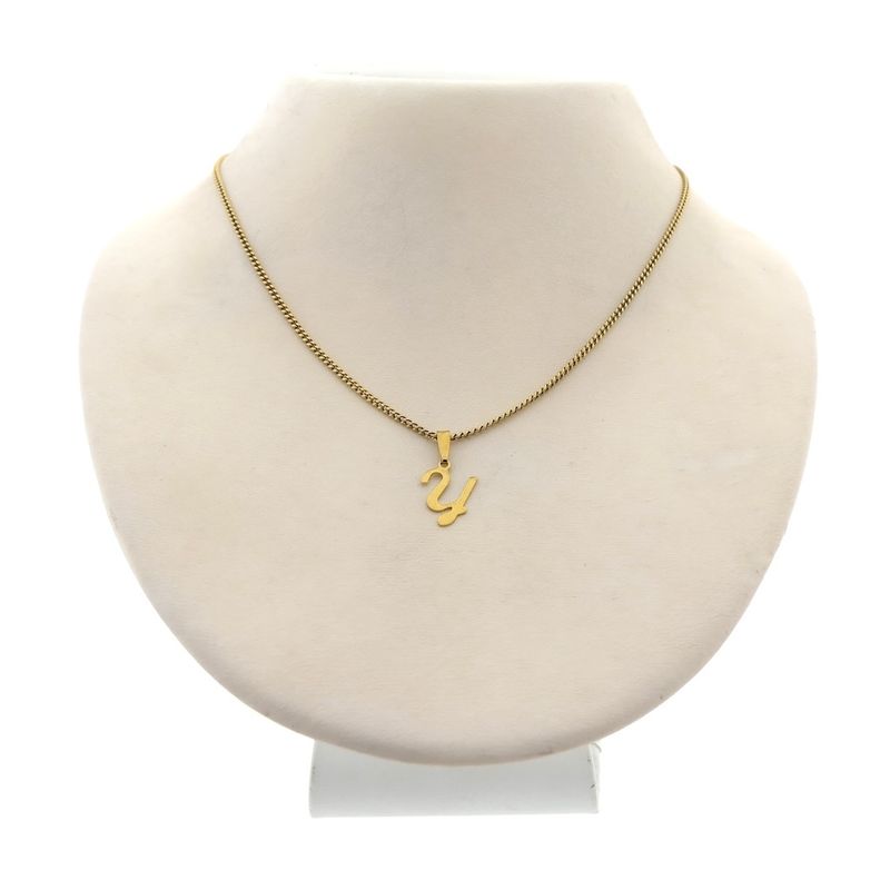 Image 3 of 8 carat pendant of the letter Y