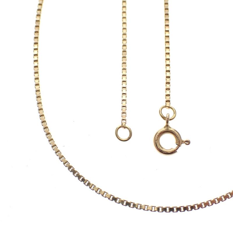 Image 1 of Golden Venetian link chain