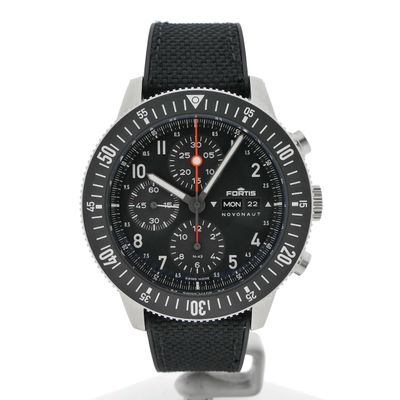 Fortis Novonaut N-42 Legacy Edition F2040009; Automatic chronograph men's watch Image 1 of Fortis Novonaut N-42 Legacy Edition F2040009; Automatic chronograph men's watch