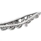 Image 10 of White gold link bracelet with diamond; 0.35 ct.
