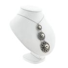 Image 9 of Antique Silver Pendant with Filigree Technique