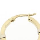 Image 4 of Two-tone gold earrings | Ø 19.0 mm