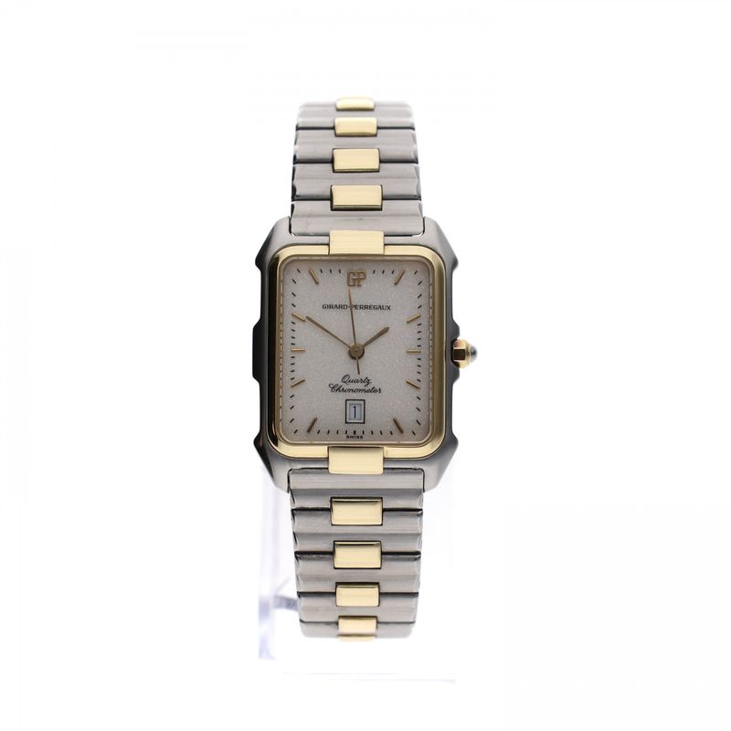 Image 1 of Girard Perregaux Chronometer 48170; Vintage 18k Gold/Steel Watch