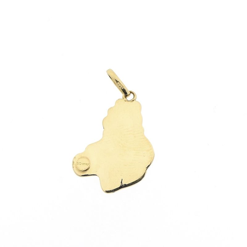 Image 4 of Gold Disney pendant; Winnie the Pooh