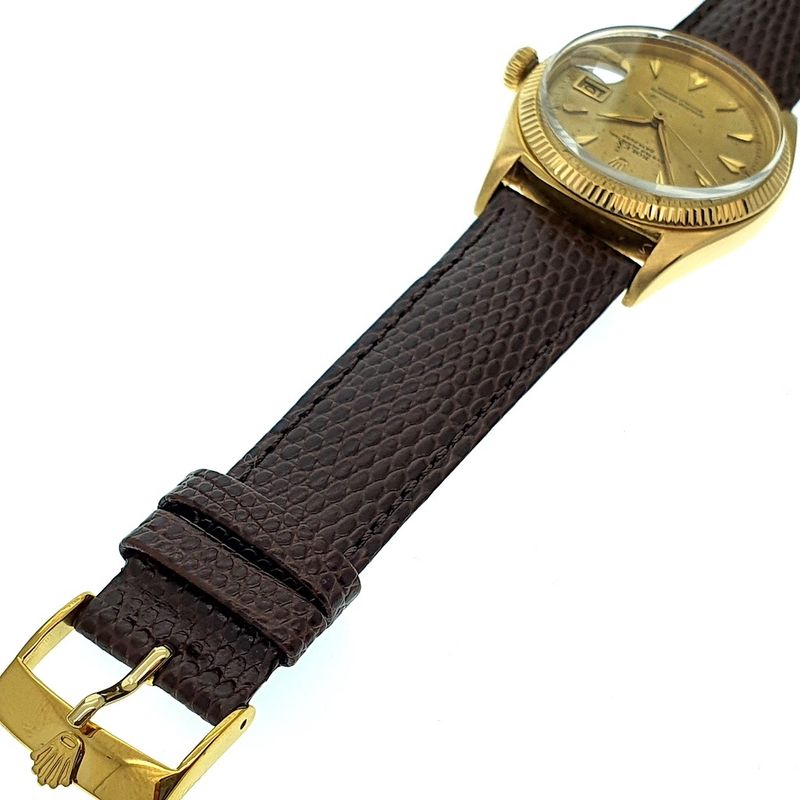 Image 12 of Rolex Datejust 18k; Men's watch | Ref. 6605