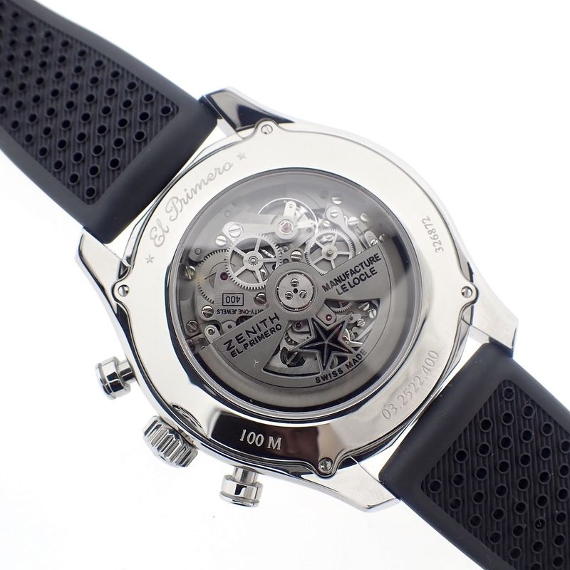 Image 3 of Zenith El Primero Skeleton; Chronograaf heren horloge
