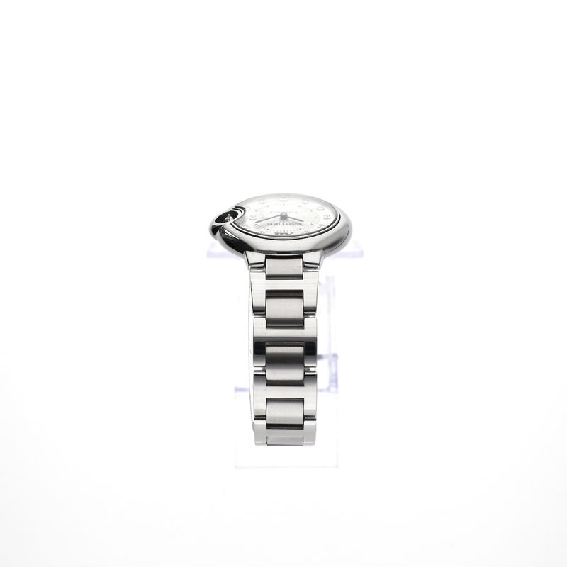 Image 17 of Cartier Ballon Bleu 33mm 3489 / W4BB0021; Automatic women's watch with diamonds