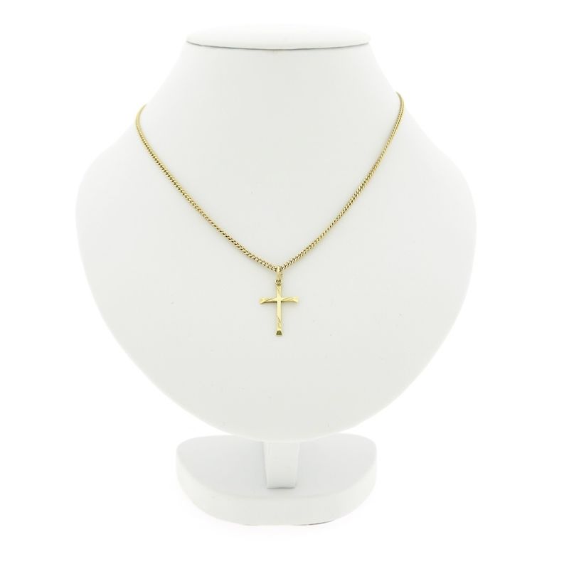 Image 3 of Gold pendant of a cross