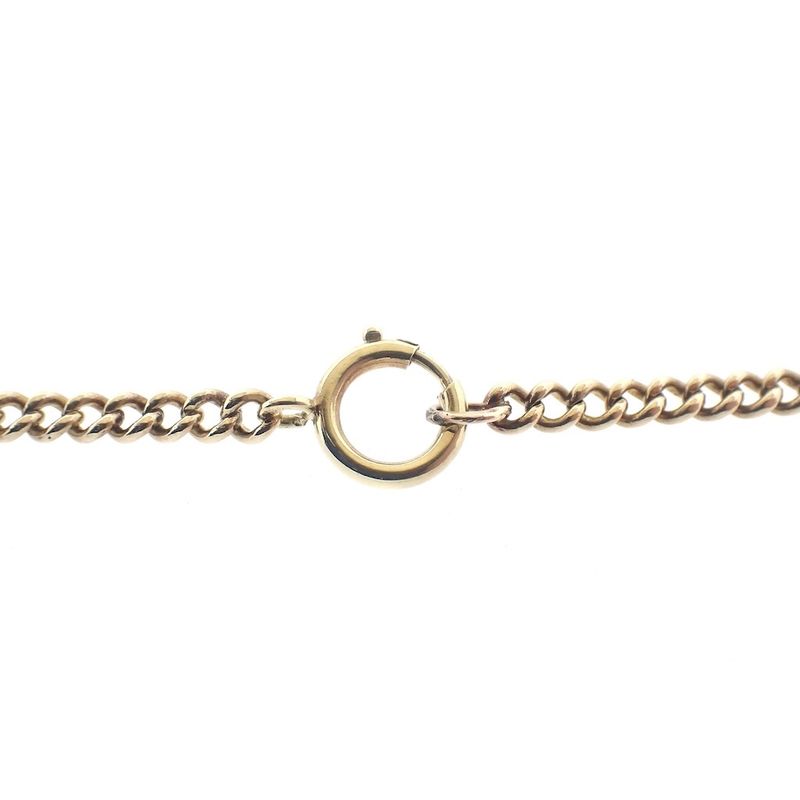 Image 6 of Gold gourmet link necklace | 49 cm
