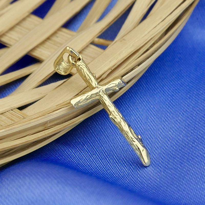 Image 7 of Gold pendant of a cross