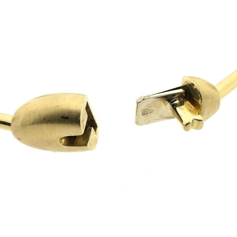 Image 4 of Gold matte bead bracelet