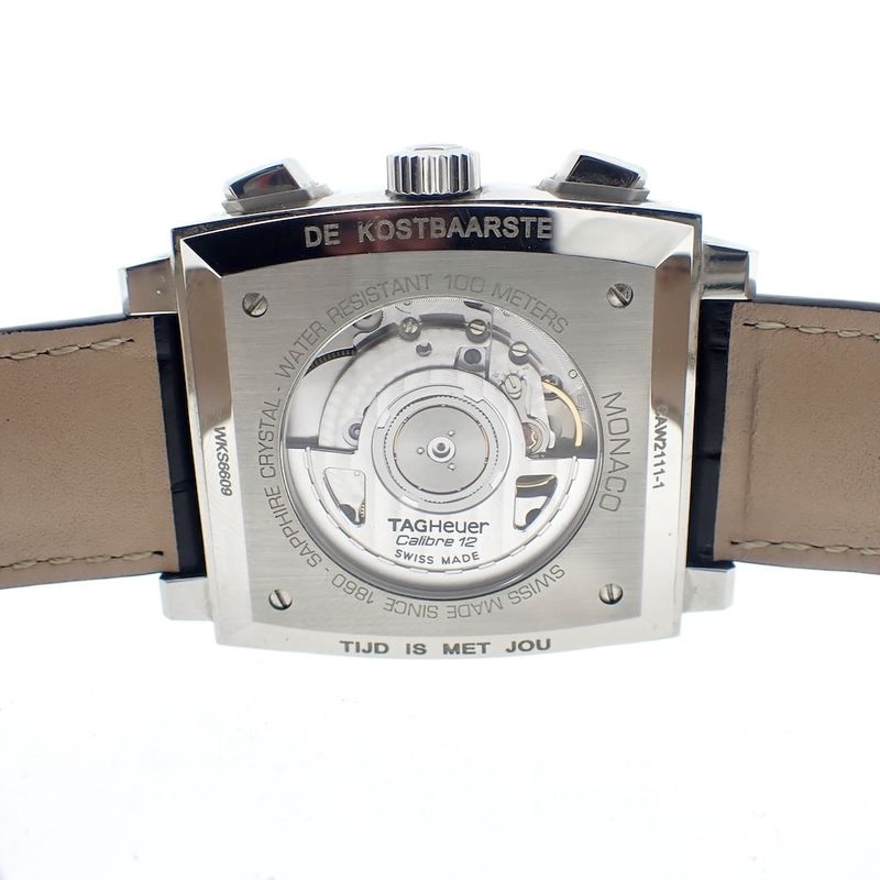 Image 6 of TAG Heuer Monaco; Chronograph men's watch