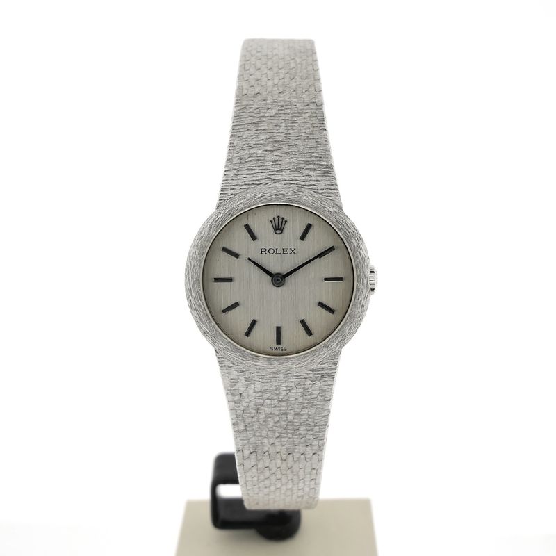 Image 24 of Rolex Classic 'Cocktail'; Vintage 18k white gold women's watch