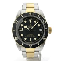Tudor Black Bay 41mm Heritage 79733N; Gold/steel men's watch
