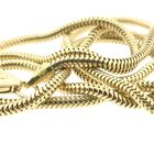 Image 7 of Gold snake link chain