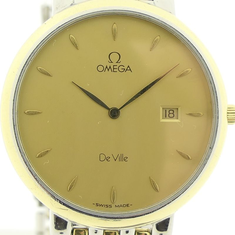 Image 13 of Omega DeVille; Gold/steel men's watch
